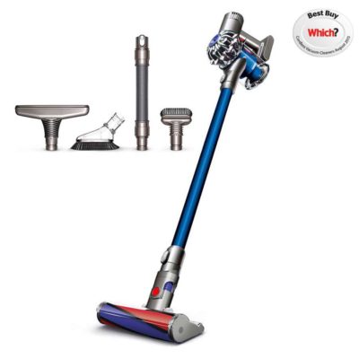 Dyson V6 Fluffy Cordless Vacuum Cleaner with Free Tool Kit Worth £56